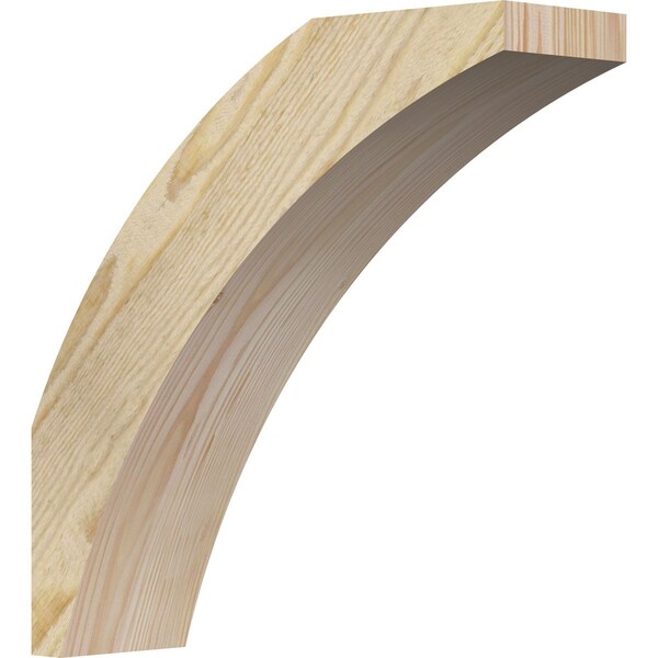Ekena Millwork 4"W x 14"D x 14"H Thorton Rough Sawn Knee Brace, Douglas Fir BRC04X14X14THR00RDF - main